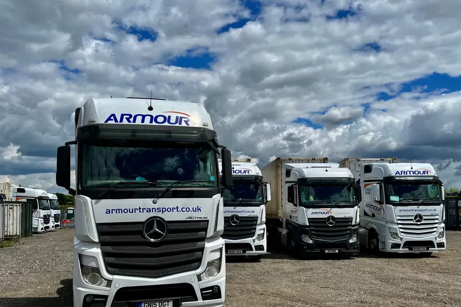The Armour Transport HGV fleet