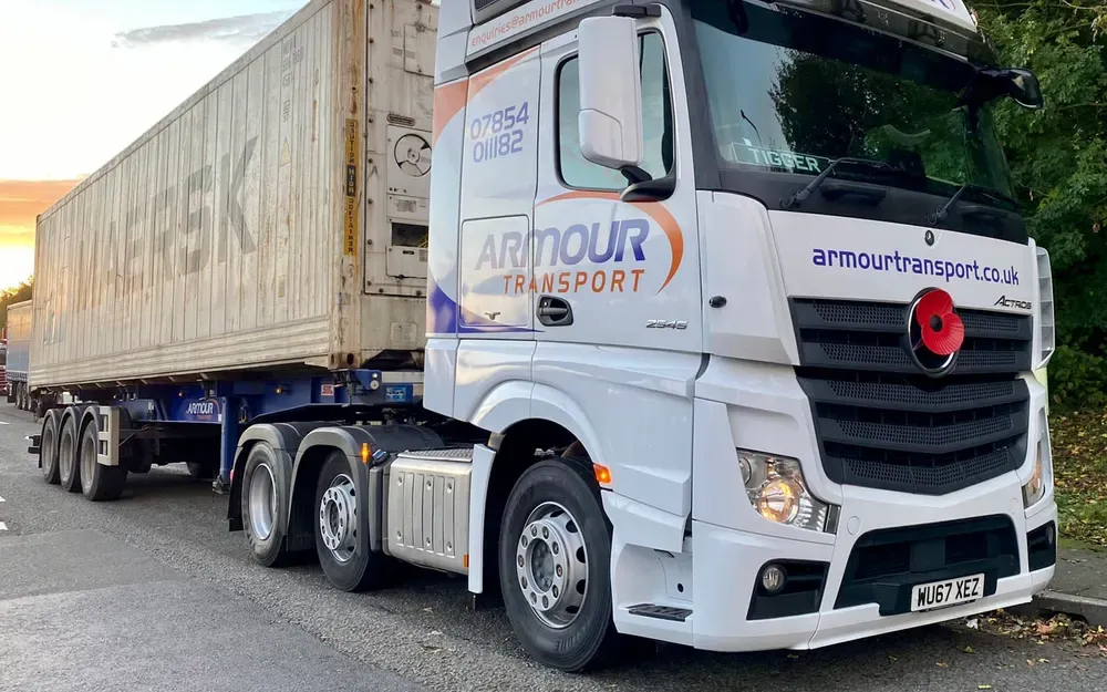 Container haulage — Armour Transport