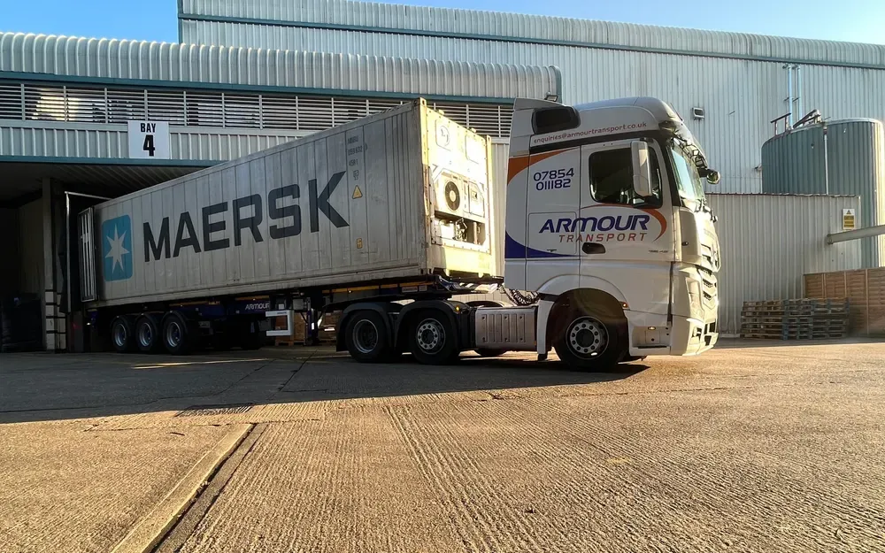 Drop and swap container haulage — Armour Transport