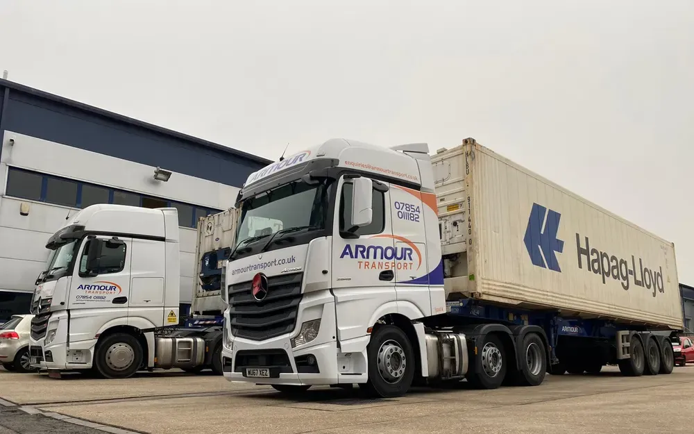 Temperature-controlled container transport — Armour Transport